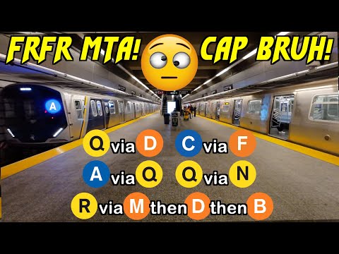 MTA Re route SHENANIGANS! 2024