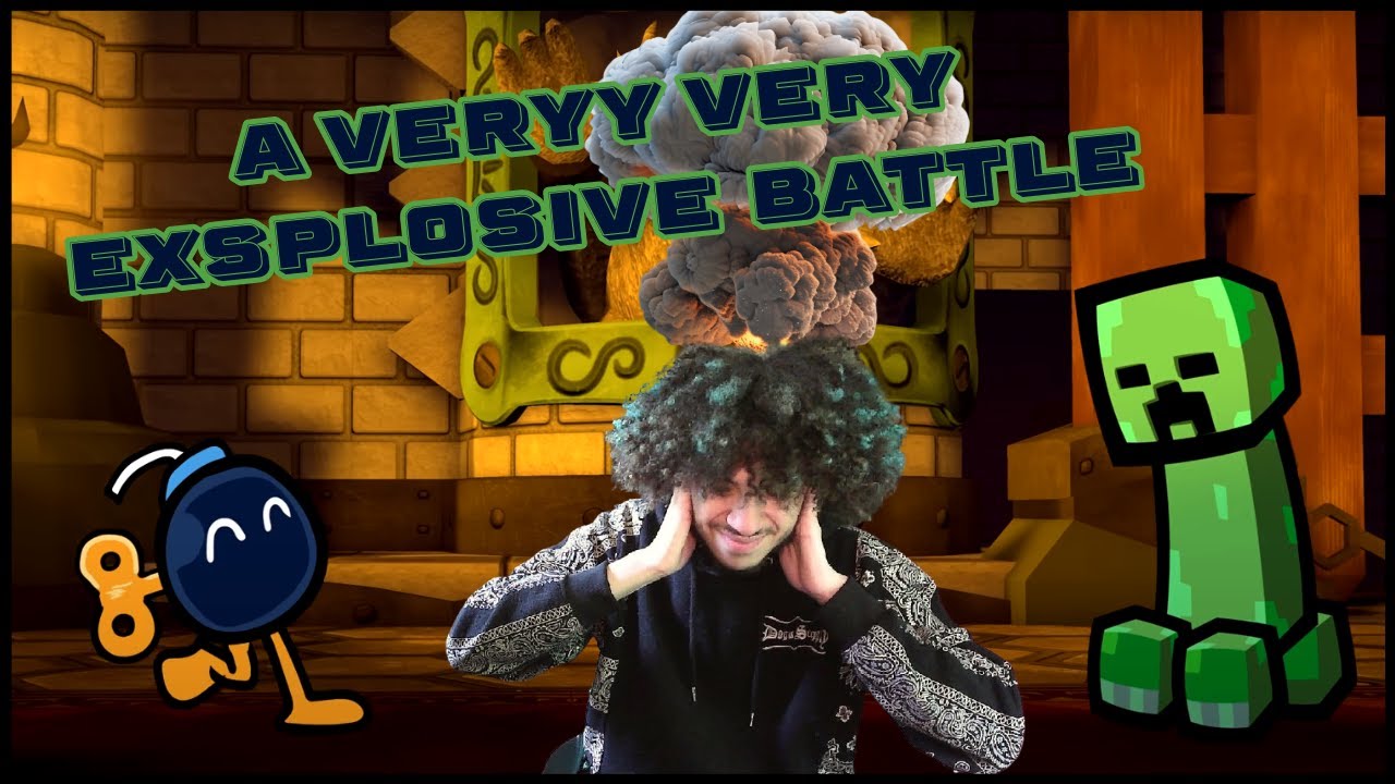 Bob-omb Vs Creeper (@FreshyKanal) | Rap Battle Reaction