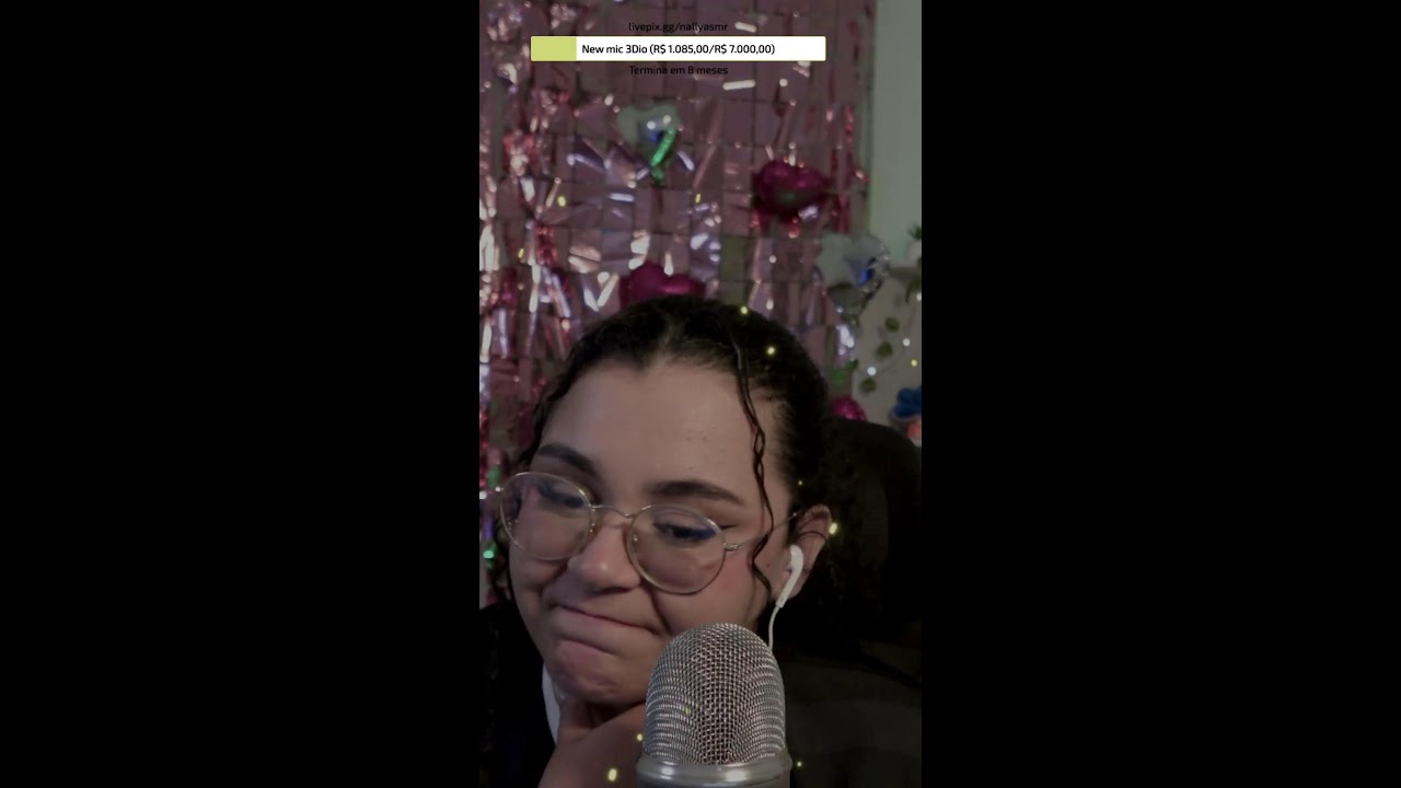 ASMR vem relaxar !pix !comandos