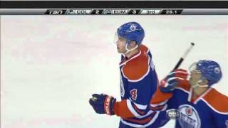 Taylor Hall game-winning goal 11/25/10
