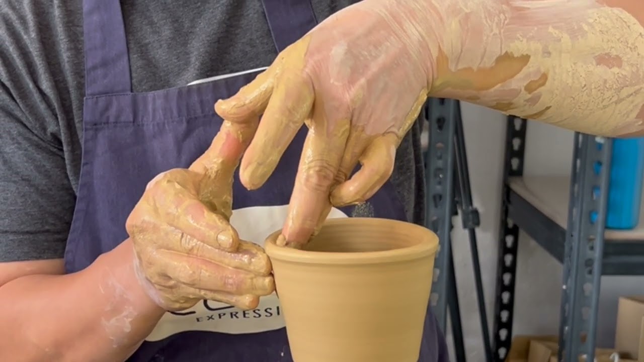 The Sabal - Korean Style Wheel Throwing - Pottery making - Pottery Malaysia