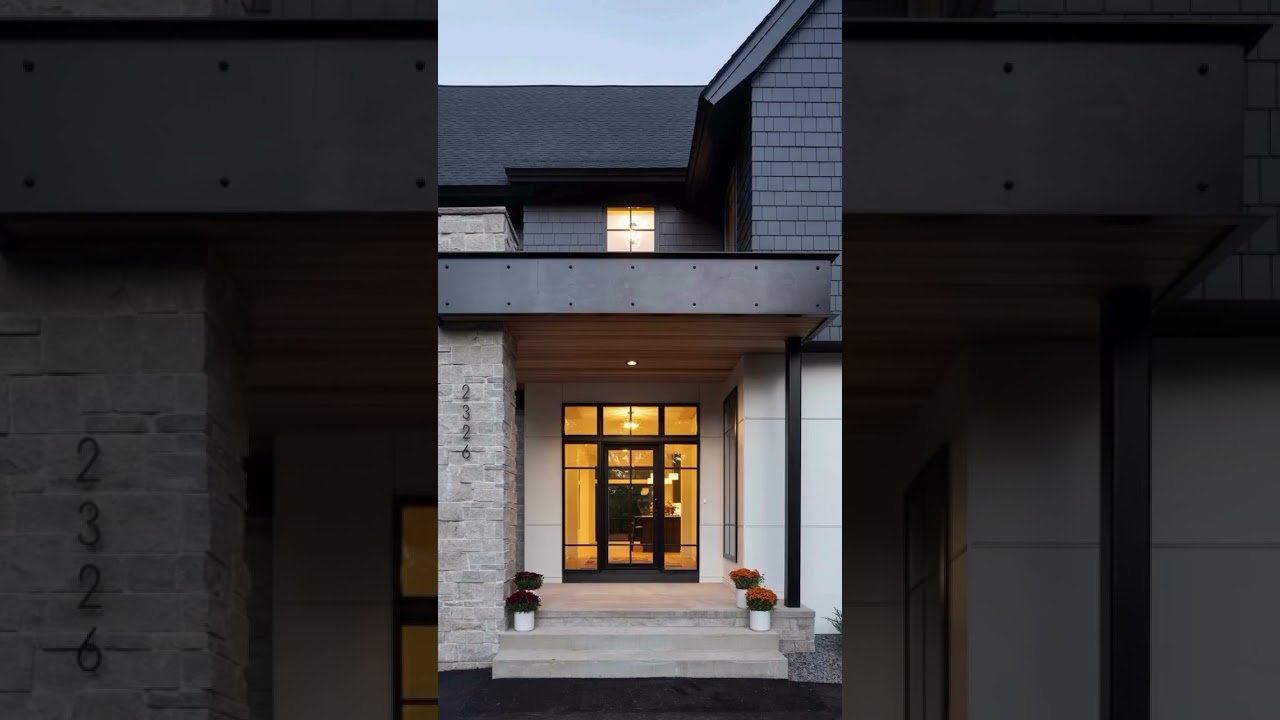 Would you want a front door that’s all glass?