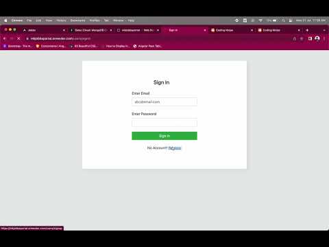 Coding Ninjas || B.E Skill Test || Placement-Cell Web Application