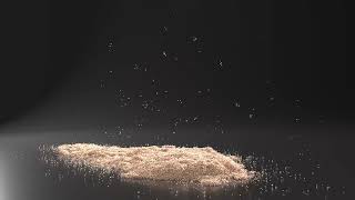 houdini particles and grain simulation (Karma XPU)