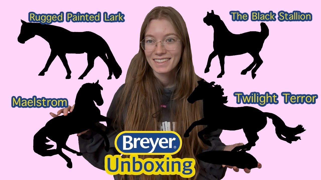 Breyer Unboxing & Haul | Rugged Painted Lark | Twilight Terror | The Black Stallion | Maelstrom