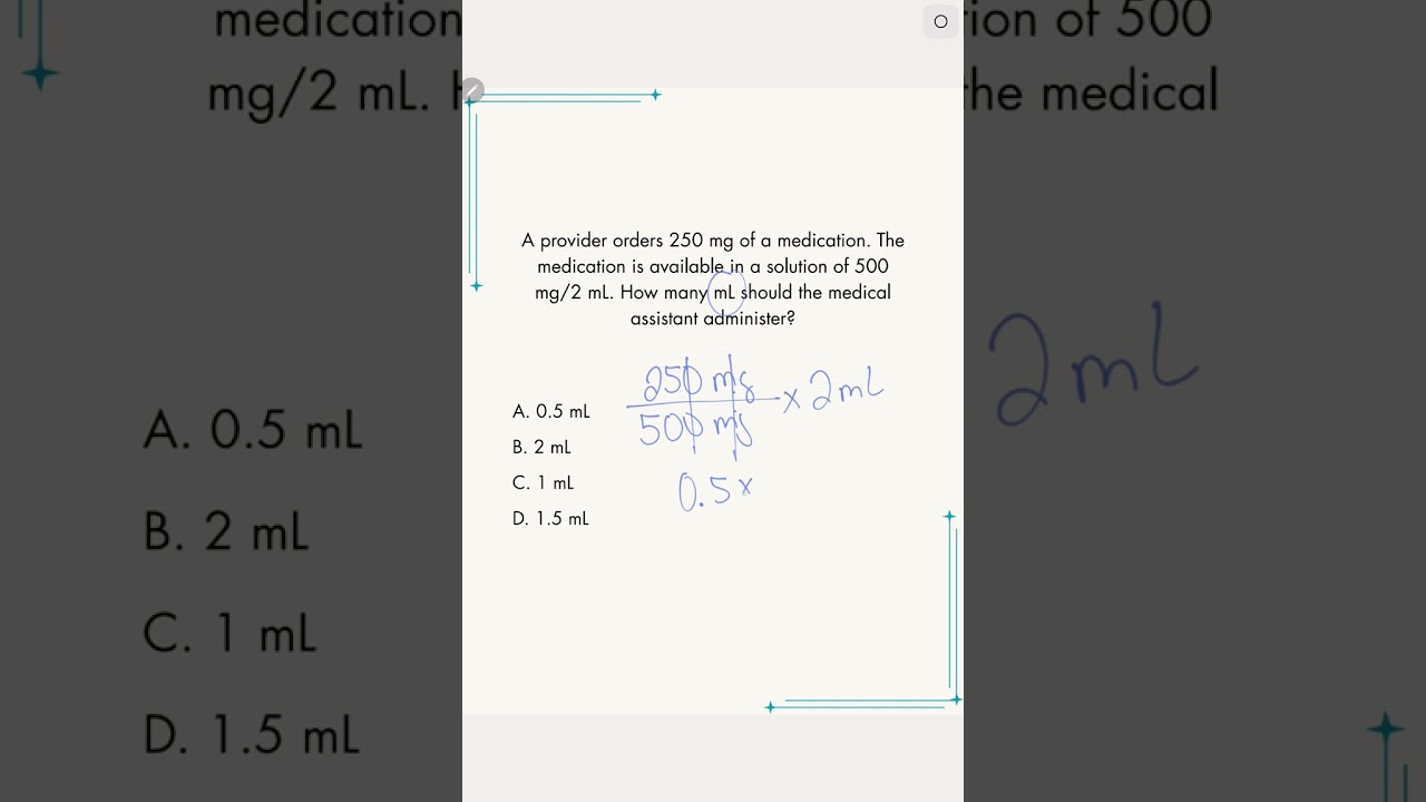 MA Certification Practice Questions #6 | Medical Assistant Study Source