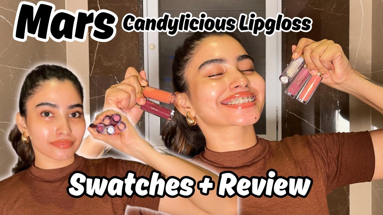 NEW Mars Candylicious Lipglosses | Review+ swatches . Watch this video ...
