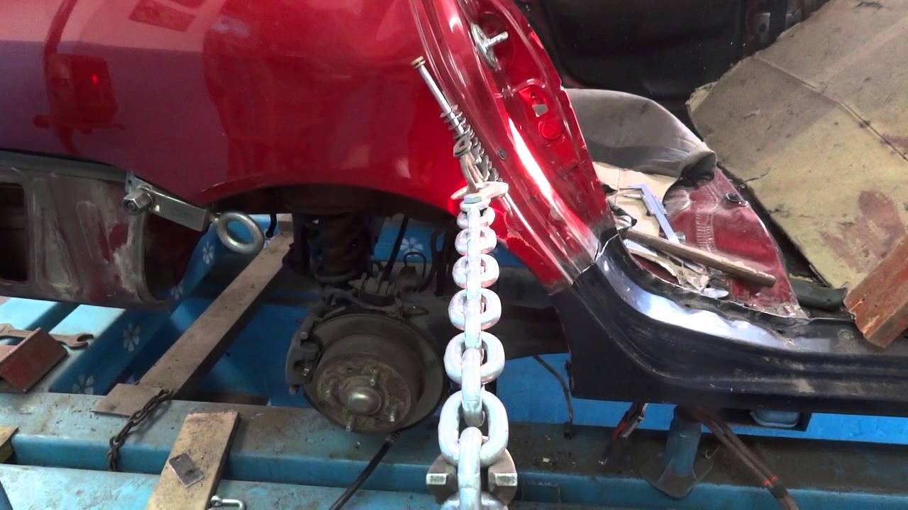 Как вытянуть заднее крыло своими руками ваз - фото