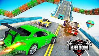Mega Ramp Car Racing Stunts 3D Stunt Car Games - Impossible Stunts Driver - Android GamePlay screenshot 2