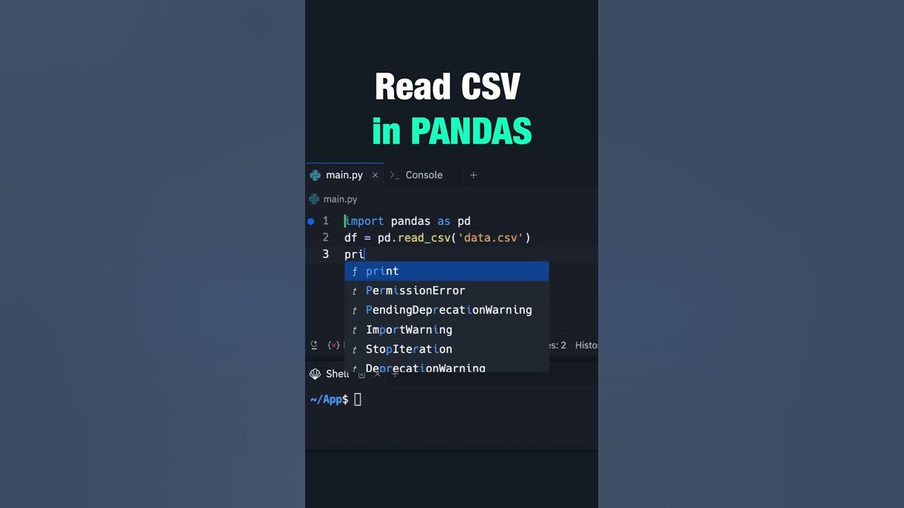 Read csv to pandas dataframe softlinks python softwareengineering