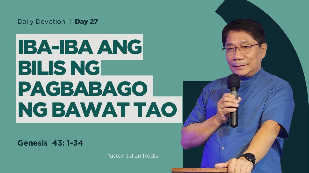 Daily Devotion  January 27, 2026, Tuesday – Day 27