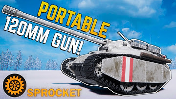 Tiny Tank DESTROYER Ruins KING TIGERS! - Sprocket Tank Gameplay