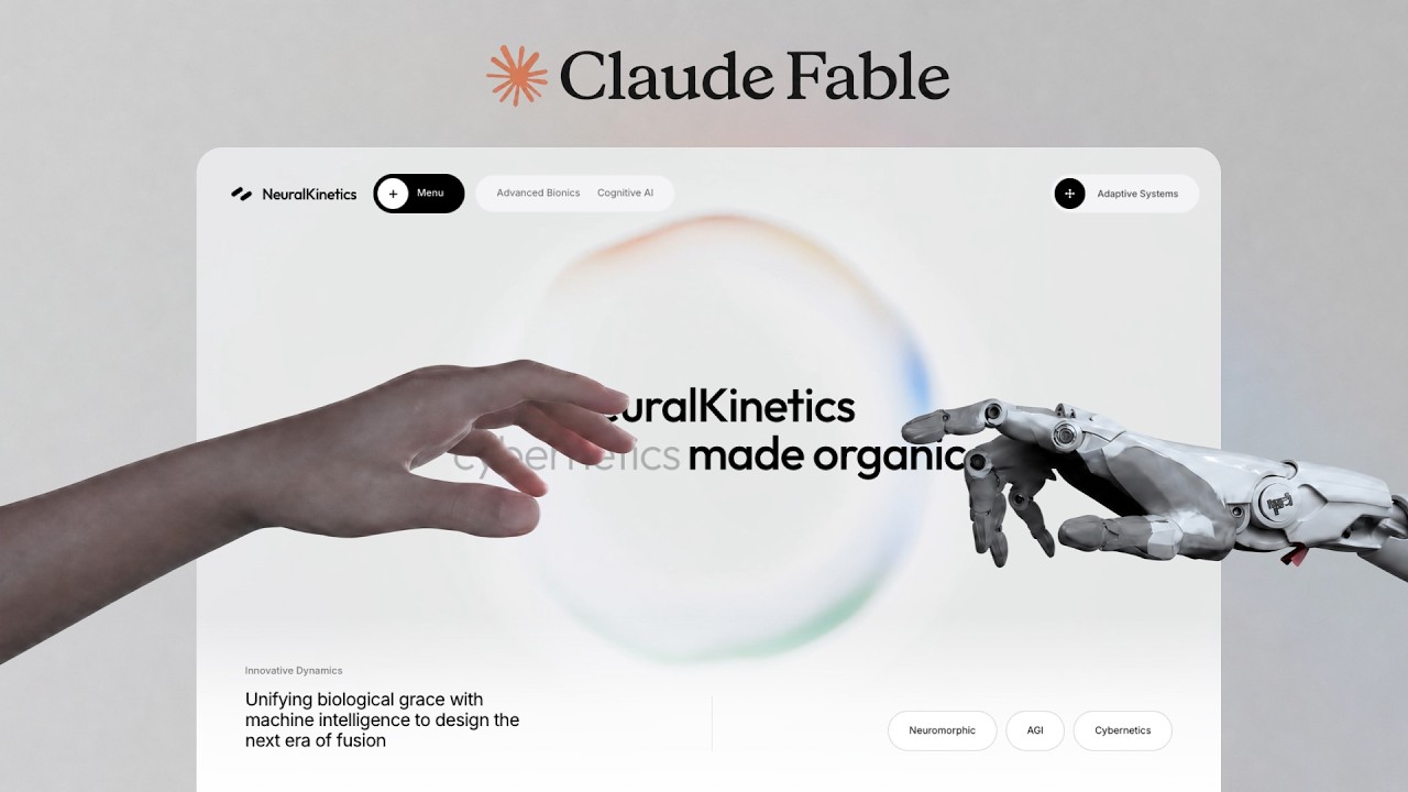 Claude Fable 5 Just Changed Web Design Forever!