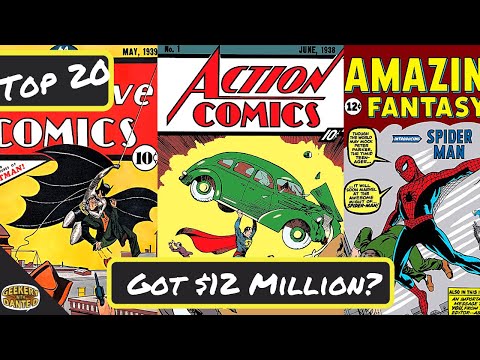 Top 20 Most Expensive Comic Books of All Time
