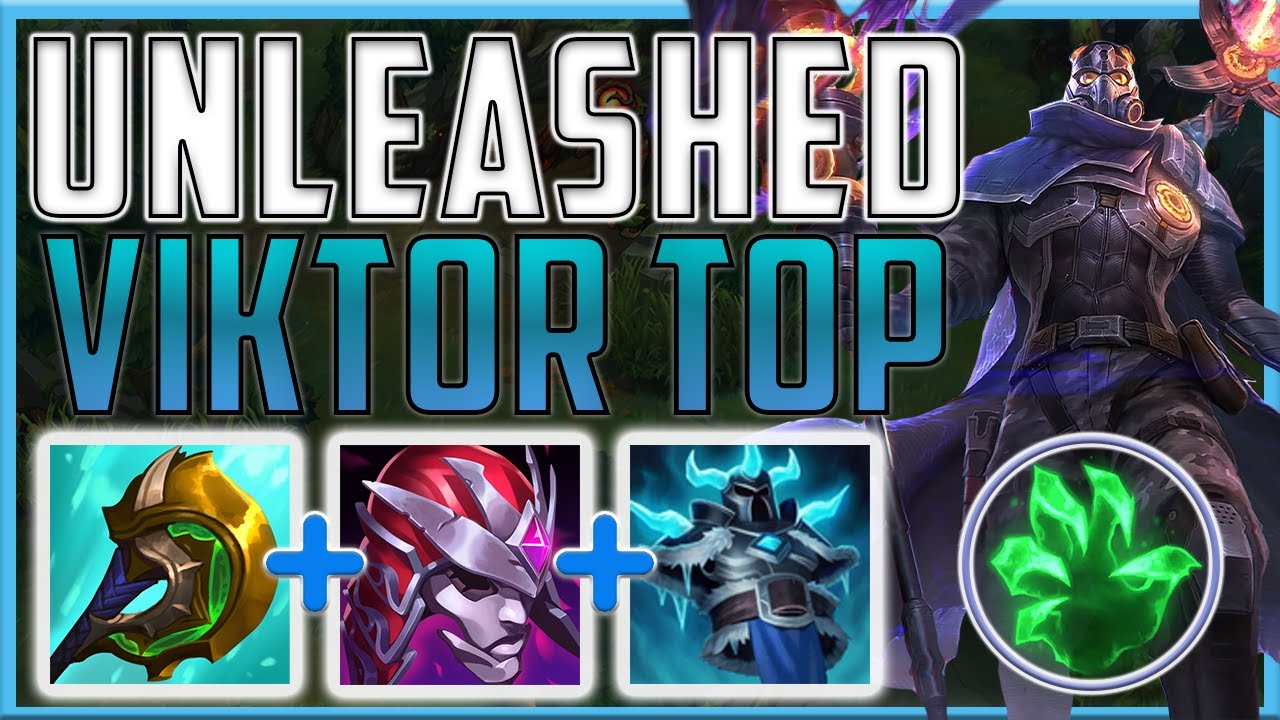 ALMOST 4K HP WITH THIS TANKY VIKTOR BUILD AND 2ND MOST TEAM DAMAGE?! - Vik Top | Season 12 LoL - YouTube