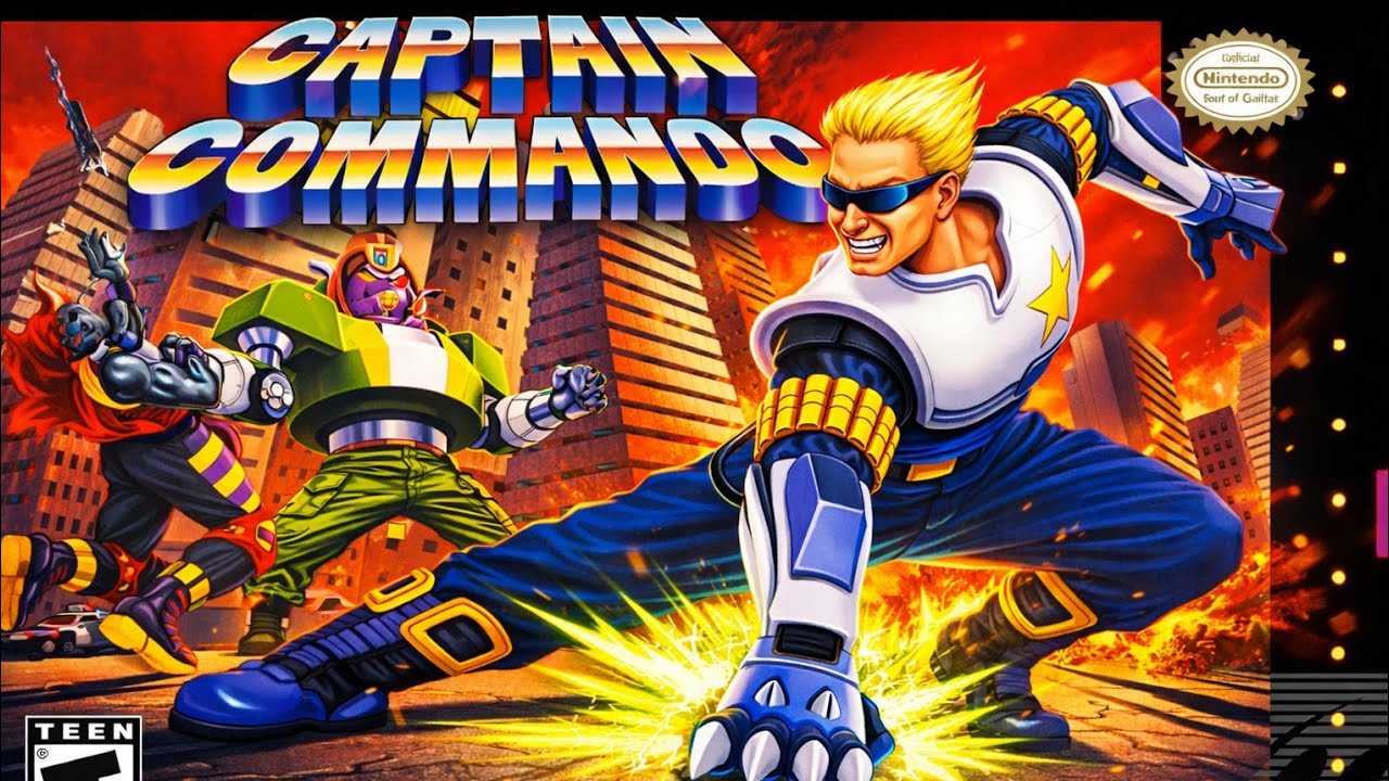 👉 Cheguei na ÚLTIMA FASE de Captain Commando (SNES) e MORRI ...