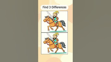 can you find 3 differences ?#quizsolvers #spotthedifference #gameplay #shorts #fyp