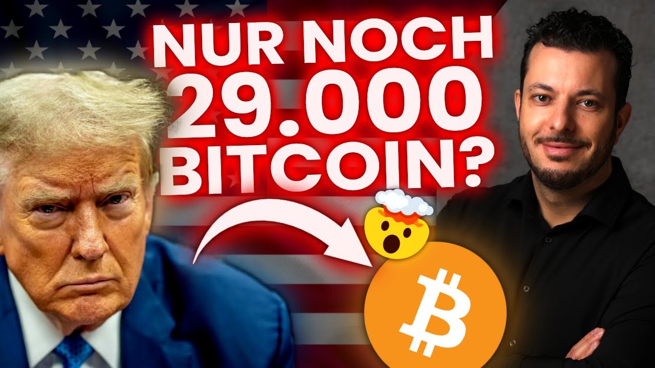 Nur noch 29.000 BTC in der BITCOIN-RESERVE?! 🤯 Haben die USA VERKAUFT? 🤔