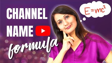 How to Choose a YouTube Channel Name | Don