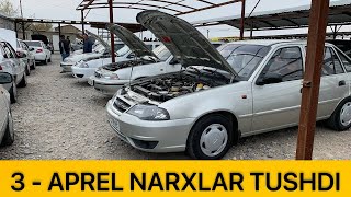 3 - APREL NEXIA 2 NARXLARI QOQON MASHINA BOZORI NARXLAR TUSHIB KETTI