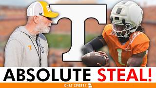 Sports Performance Tennessee Football Might Have The STEAL OF THE TRANSFER PORTAL!