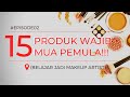 #2 PRODUK MAKEUP WAJIB MUA PEMULA⁉️ | BELAJAR JADI MAKEUP ARTIST (MUA)