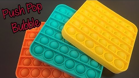 PUSH POP BUBBLE - ASMR- SATISFYING SOUND