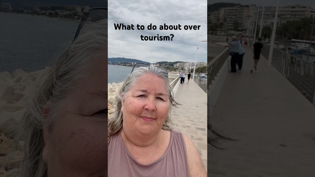 Traveling to places that are struggling with over tourism.
