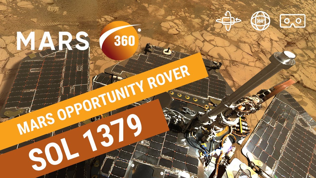 Mars 360: A Tribute to NASA's Mars Opportunity Rover (360video 8K ...