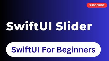 SwiftUI Slider | Episode 7