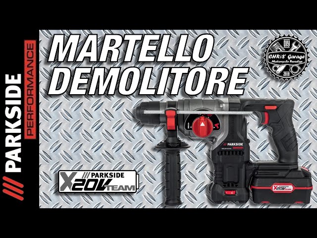 PARKSIDE PERFORMANCE Martello Demolitore Ricaricabile PKHAP 20-Li A1  (12/2020) - YouTube
