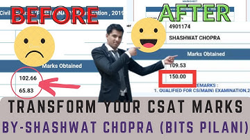 CSAT  2021| Solutions - Part 2 | Shashwat Chopra