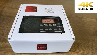 Sangean HDR-14 unboxing and first test (4K)