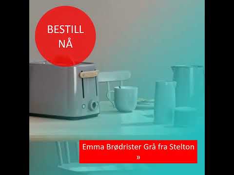 Stelton Emma Brødrister Grå