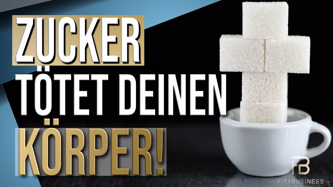 ZUCKER: Diese Substanz ist gefährlicher als Fett! Wie du Zuckersucht für immer los wirst 😲