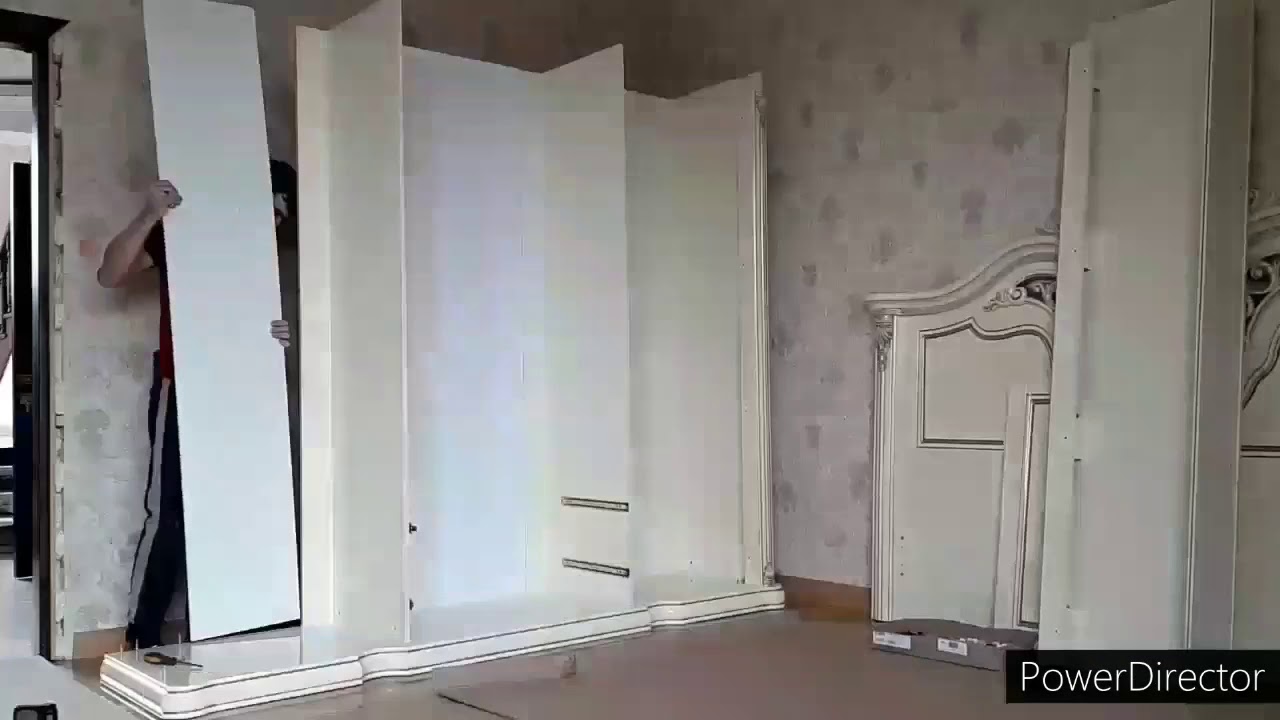 Как собрать спальню, сборка мебели своими руками. - YouTube