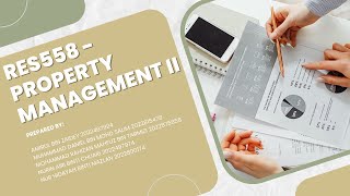 RES558 - PROPERTY MANAGEMENT II