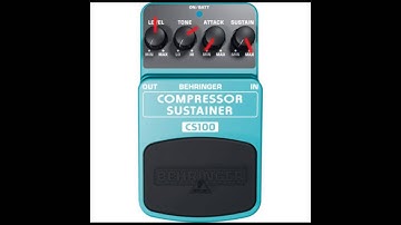 Behringer cs100 sound on my favourite setings