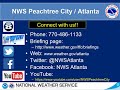 NWS Peachtree City Weekly Weather Briefing (November 23, 2021)