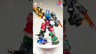 6in1 Optimus Maximus from Sembo 103225 ⚡️ Lego Transformers Combiner Mecha of Steel Speed Build 6in1 Optimus Maximus from Sembo 103225 ⚡️ Lego Transformers Combiner Mecha of Steel Speed Build