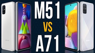 M51 vs A71 (Comparativo) - YouTube