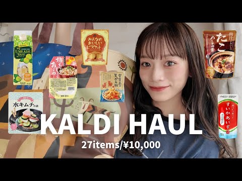 KALDI purchases] 27 items in total! Bought a lot of new