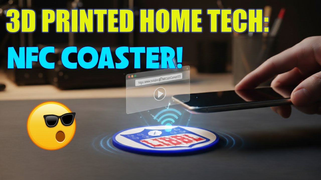 How to Embed NFC Tags in 3D Prints (Detailed Tutorial)