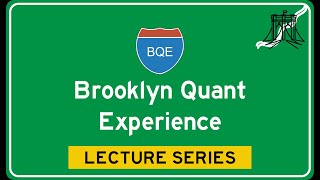 Brooklyn Quant Experience Lecture Series: Conall O'Sullivan