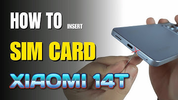 How to Install a SIM Card to Xiaomi 14T