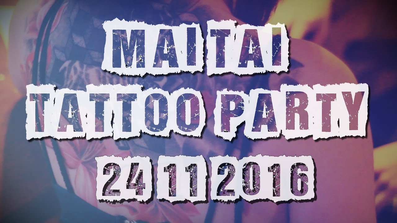 Mai Tai Tattoo Party Announcement