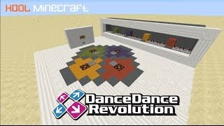 Dance Dance Revolution (Minecraft Redstone Creation)