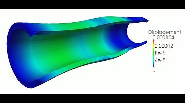Wave propagation in a compliant vessel