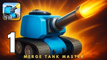 Merge Tank Master - Level 1-15 | PART 1 | YNZPlays