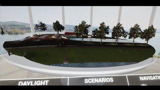 Virtual Reality VR of Municipal Redevelopment, 3D City model with point cloud & underground 3D data.